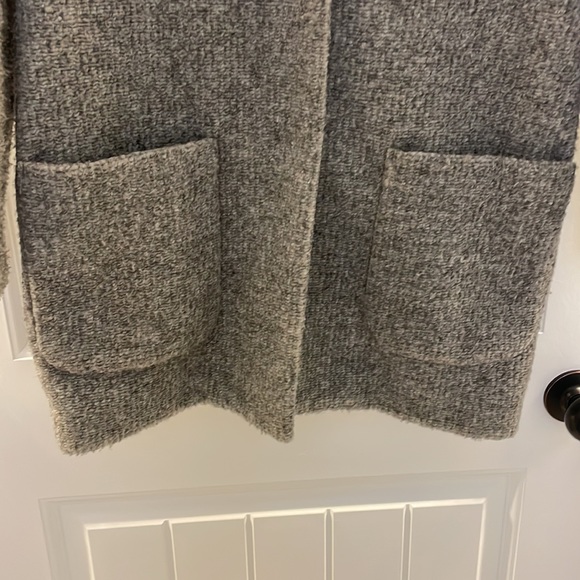 Old Navy size XS gray pea coat - Picture 3 of 5